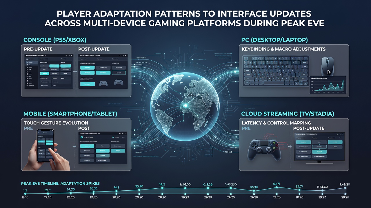 Heatmap van gebruikersinteracties na een interface update tijdens een groot gaming evenement