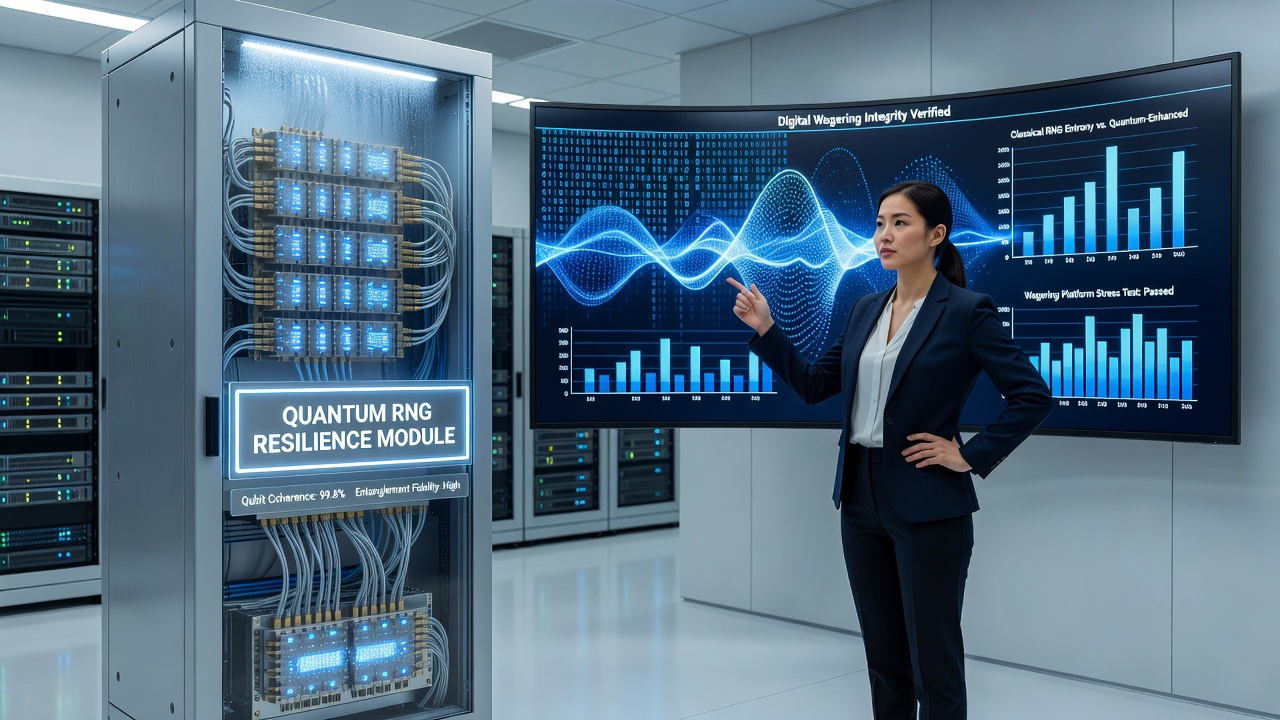 Analyse van RNG data met kwantumtools in een labomgeving