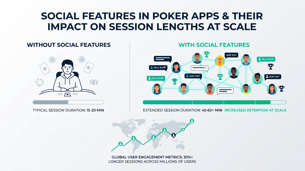 Analyse van sessieduren met sociale poker features